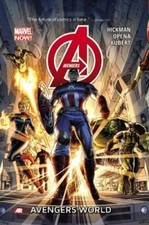 Avengers World por Jonathan Hickman: Novo comprar usado  Enviando para Brazil