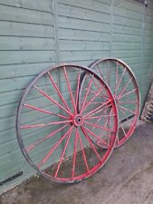 Wheels cast iron for sale  TAMWORTH