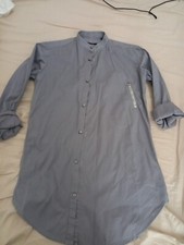 Camicia grigia collo usato  Lecce