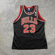 Camiseta masculina vintage NBA Champion Chicago Bulls Michael Jordan 23 vermelha preta tamanho, usado comprar usado  Enviando para Brazil