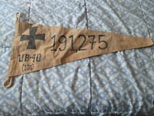 BANDEIRA DA VITÓRIA NAVIO U-BOAT UB-40 IMPERIAL ALEMÃO PRIMEIRA GUERRA MUNDIAL 191.275 TONELADAS (100)  comprar usado  Enviando para Brazil