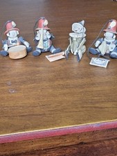 Estatuetas de marionetes I Puppi Laboratorio Pesaro 4 peças Prato de chifre de bobo da corte para baterista comprar usado  Enviando para Brazil