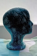 Vintage polystyrene head for sale  BIDEFORD