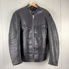 Jaqueta de Moto Vintage Cafe Racer Moto Masculina 42 Anos 1970 Talon Riding Biker Preta comprar usado  Enviando para Brazil