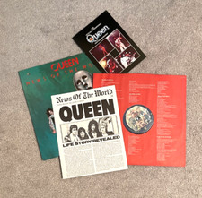 Usado, QUEEN NEWS OF THE WORLD 1977 USA 1st US PRESS W/BROCHURE, FLYER - RARE Lp - MINT comprar usado  Enviando para Brazil