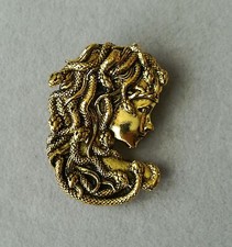 Medusa brosche anhänger gebraucht kaufen  Recklinghausen