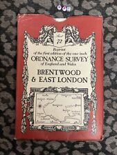 Reimpressão do primeiro mapa de levantamento Ordnance de BRENTWOOD LESTE DE LONDRES comprar usado  Enviando para Brazil