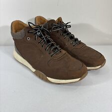 Tênis Steve Madden Masculino Hamils High-Top Marrom Tamanho EUA 12M, usado comprar usado  Enviando para Brazil