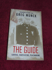 SIGNED 2023 SC BOOK: "THE GUIDE: SURVIVAL, WARFIGHTING, PEACEMAKING" GREG MUNCK comprar usado  Enviando para Brazil