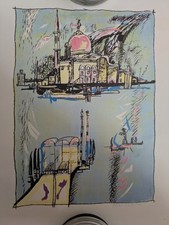 Litografia remo brindisi usato  Brescia