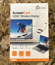 | J5create ScreenCast HDMI™ adaptador de tela sem fio cabo HDMI comprar usado | J5create ScreenCast HDMI™ adaptador de tela sem fio cabo HDMI comprar usado  Enviando para Brazil