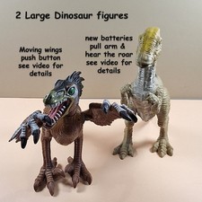 Dinosaur figures button for sale  LEWES