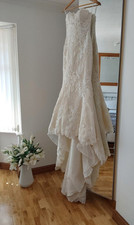 Pronovias size ivory for sale  CROYDON