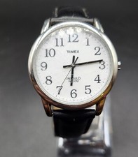 Vintage Timex Indiglo T20501 Relógio de Quartzo Analógico 36mm Couro Preto WR 30m comprar usado  Enviando para Brazil