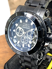 Relógio masculino Invicta 32727 Coalition Forces cronógrafo quartzo preto aço 52mm, usado comprar usado  Enviando para Brazil