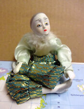 Harlekin clown porzellanpuppe gebraucht kaufen  Mindelheim