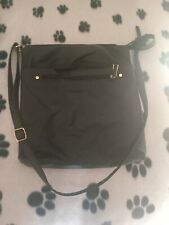 Black leather handbag for sale  PETERBOROUGH