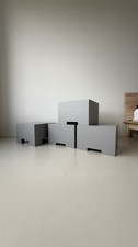 Set grey plywood for sale  LONDON