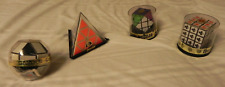 4 Juegos Estilo Cubo Rubix De Colección Tomy Pyraminx Pirámide Diamante Serpiente Sueño segunda mano  Embacar hacia Argentina