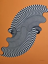 Screen print signed d'occasion  Expédié en Belgium