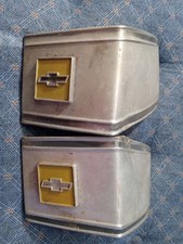 1973-1978 Chevrolet Silverado caminhão direita e esquerda cabine canto emblema acabamento comprar usado  Enviando para Brazil