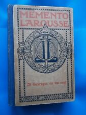 Memento larousse larousse d'occasion  Bois-d'Arcy