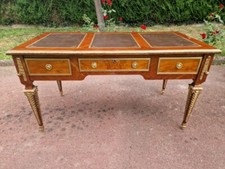 Bureau plat acajou d'occasion  Saint-Pierre-des-Corps