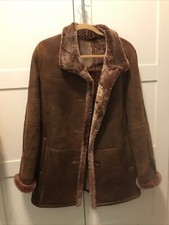 Brown genuine shearling for sale  New York