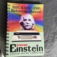 Tatung einstein manual for sale  TELFORD