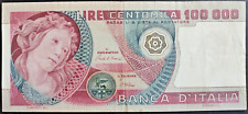 100000 lire botticelli usato  Ragalna