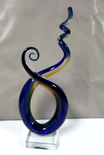 Vintage blue murano for sale  Bean Station