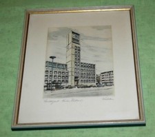 Riginal radierung stuttgart gebraucht kaufen  Deutschland