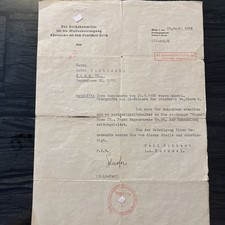 Schreiben reichskommissar wied gebraucht kaufen  Berlin