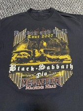Camisa Vintage Black Sabbath Heaven & Hell Dio Years Tour Extra Grande 2007 Muito bom estado sem etiqueta comprar usado  Enviando para Brazil
