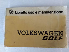 Volkswagen golf libretto usato  Casalmaggiore