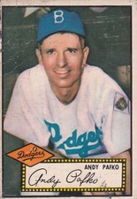 1952 topps andy for sale  Silver Spring