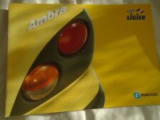 Piaggio ligier ambra for sale  KINGS LANGLEY
