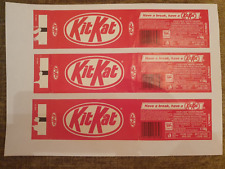 Kit kat wrapper for sale  BATHGATE