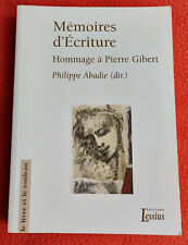 Rare mémoires écriture d'occasion  Évreux