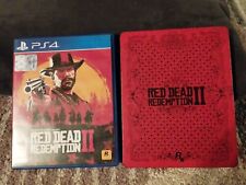 videogioco ps4 RED DEAD REDEMPTION II 2 + STEELBOOK  PlayStation 4 comprar usado  Enviando para Brazil