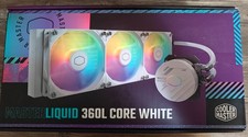 Cooler Master MasterLiquid 360L Core Branco 360mm Close-Loop AIO Liquid Cooler, A comprar usado  Enviando para Brazil