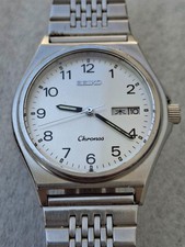 Vintage Seiko Chronos 5H23-7060 Relógio de Quartzo Japão Kanji Day comprar usado  Enviando para Brazil