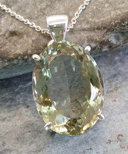 Large cut prasiolite for sale  BIDEFORD