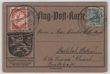 Deutsches reich flugpostkarte gebraucht kaufen  Sögel