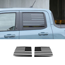 Adesivos de vidro preto bandeira dos EUA janela lateral traseira decalques para Ford Maverick 2022-23 comprar usado  Enviando para Brazil
