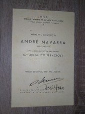 Concerto andre navarra usato  Catania