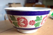 Antique spongeware floral for sale  BANGOR