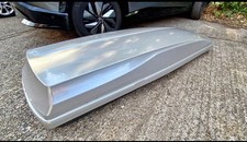 Silver roof box for sale  LONDON