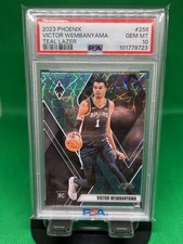 2023-24 Panini Phoenix - Rookies Victor Wembanyama #256 Teal Lazer Phoenix (RC) comprar usado 2023-24 Panini Phoenix - Rookies Victor Wembanyama #256 Teal Lazer Phoenix (RC) comprar usado  Enviando para Brazil