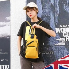 Bolsa peitoral masculina feminina mochila tiracolo impermeável grande capacidade comprar usado  Enviando para Brazil